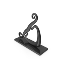 Abstract Figure Black PNG & PSD Images