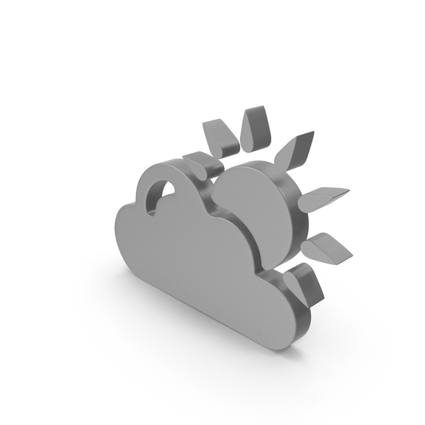 Weather Symbol Sun Cloud PNG & PSD Images