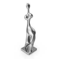 Virgo Modernist Sculpture Steel PNG & PSD Images