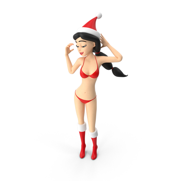 Santa Woman in Bikini PNG Images PSDs for Download