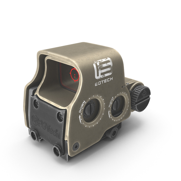 EOTech EXPS3-0 Sand PNG & PSD Images