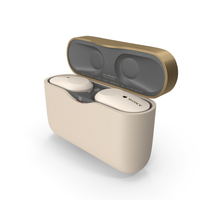 Sony WF-1000XM3 Earbuds PNG & PSD Images