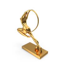 Statuette of the Virgin Gold PNG & PSD Images