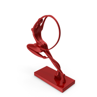 Statuette of the Virgin Red PNG & PSD Images
