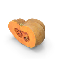 Pumpkin Half PNG & PSD Images