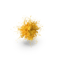 Yellow Splash PNG & PSD Images