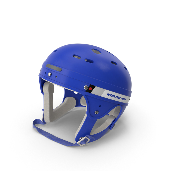 北国冰球头盔铺设PNG和PSD图像