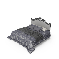 Luxury Double Bed PNG & PSD Images