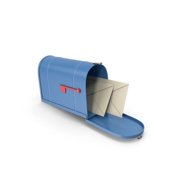 Mailbox Blue PNG & PSD Images