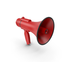 Loudspeaker Red PNG & PSD Images