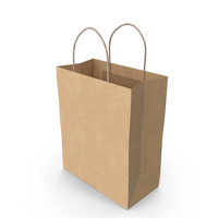 Recycled Paper Bag PNG & PSD Images