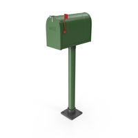 Mailbox on Post PNG & PSD Images