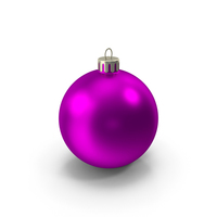 Pink Christmas Ornament PNG & PSD Images