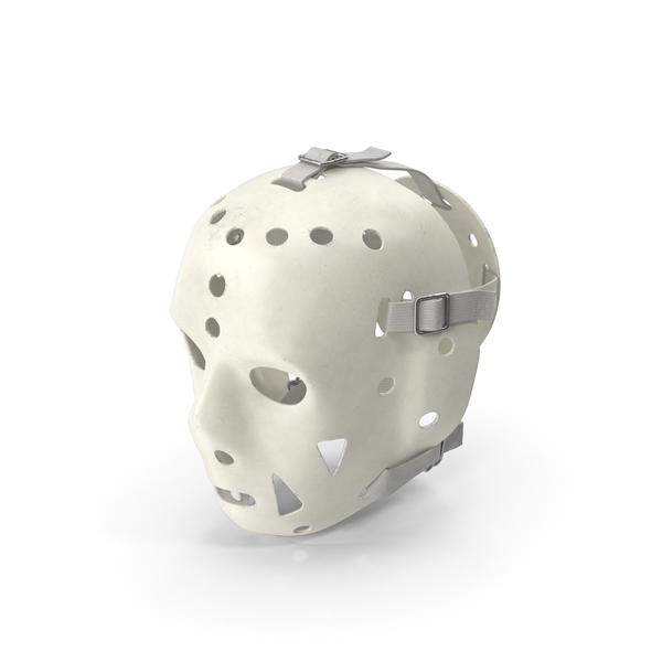Ed Stanowski Hockey Mask Worn PNG & PSD Images