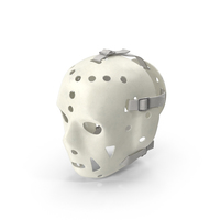 Ed Stanowski Hockey Mask Worn PNG & PSD Images
