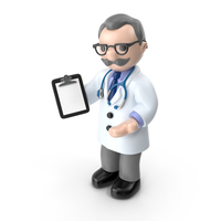 Cartoon Doctor PNG & PSD Images