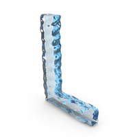Water Letter L PNG & PSD Images