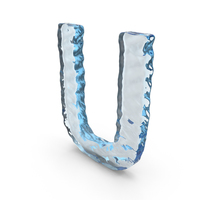 Water Letter U PNG & PSD Images