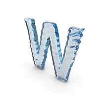 Water Letter W PNG & PSD Images