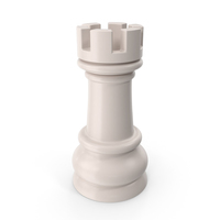 Chess Piece Rook White PNG & PSD Images