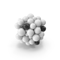 Abstract Cloud of Spheres PNG & PSD Images