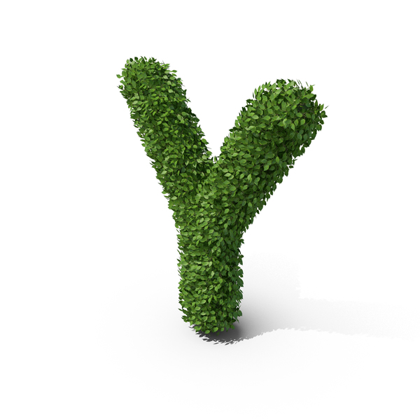 Hedge Shaped Letter Y PNG & PSD Images Hedge Shaped Letter Y PNG & PSD Images