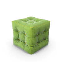 Pouf Green Fabric PNG & PSD Images