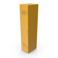Yellow Locker PNG & PSD Images