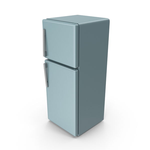 Grey Blue Refrigerator PNG & PSD Images