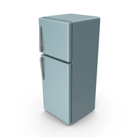 Grey Blue Refrigerator PNG & PSD Images