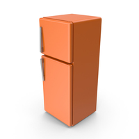 Orange Refrigerator PNG & PSD Images