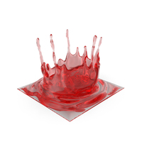 Red Splash PNG & PSD Images