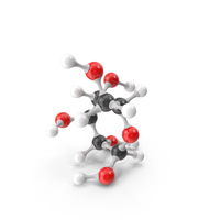Glucose Molecular Model PNG & PSD Images