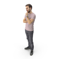 Man Standing Thinking PNG & PSD Images