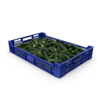 Postharvest Tray With Kirby Cucumbers PNG & PSD Images
