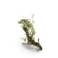 Olive Oil Splash PNG & PSD Images