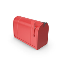 Mailbox Closed Red PNG & PSD Images
