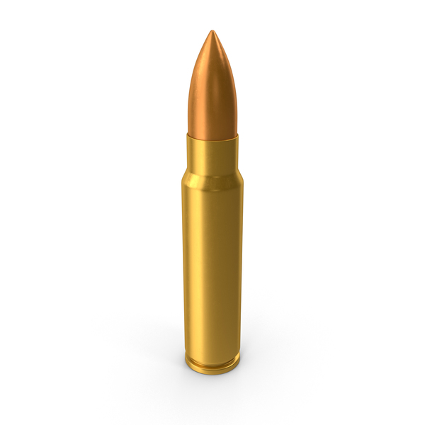 7.62×39mm Cartridge PNG & PSD Images