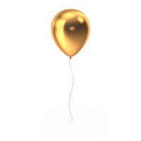 Gold Balloon PNG & PSD Images