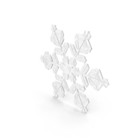 Snowflake White PNG & PSD Images