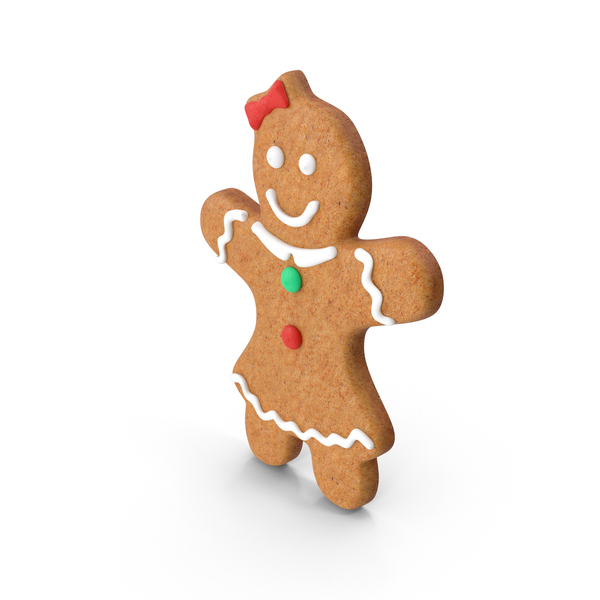 Gingerbread Woman PNG & PSD Images