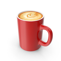 Latte In Mug PNG & PSD Images