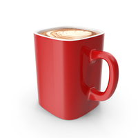 Latte In Mug PNG & PSD Images