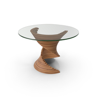 Designer Glass Table PNG & PSD Images