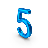 Number 5 PNG & PSD Images