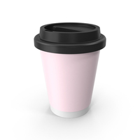 Pink Coffee Cup PNG & PSD Images