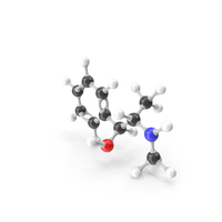Ephedrine Molecular Model PNG & PSD Images