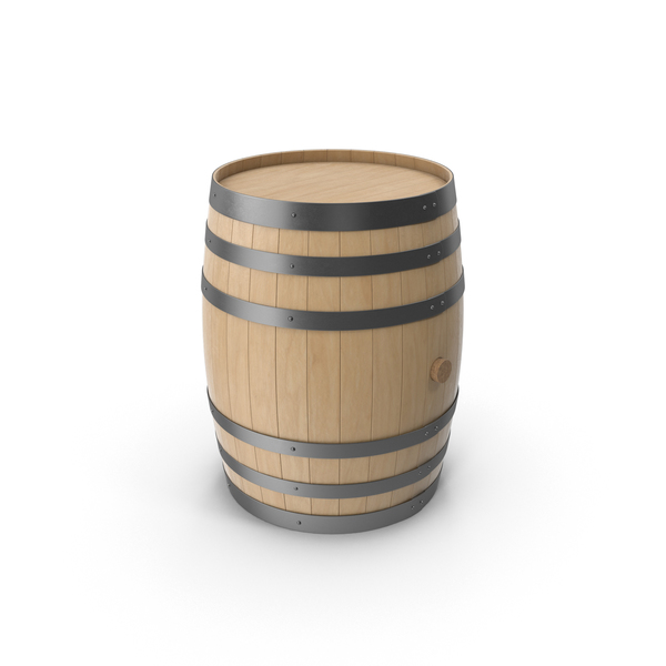 Wood Barrel PNG & PSD Images