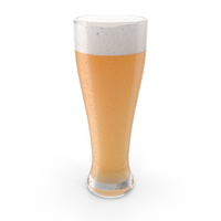 Beer with Droplets PNG & PSD Images