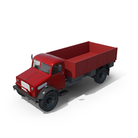Vintage Truck Unloaded PNG & PSD Images
